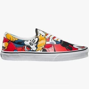 Vans Era x Disney Mickey & Friends Multicolor Canvas Sneakers Women’s Size 6
